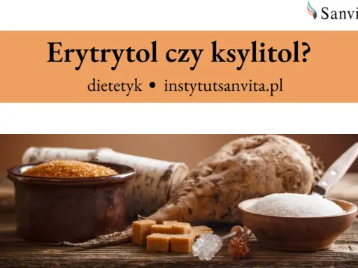 Erytrytol czy ksylitol? Na zdjęciu buraki cukrowe, cukier trzcinowy i biały, kostki cukru i kryształki.
