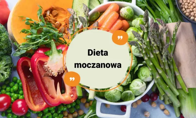 Kolorowe warzywa, takie jak dynia, papryka, brokuły i szparagi, idealne do diety moczanowej.